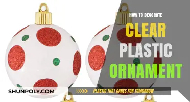 Creative Ways to Decorate Clear Plastic Ornaments for Festive Charm