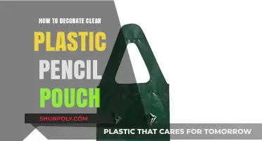 Creative Ways to Decorate Your Clear Plastic Pencil Pouch