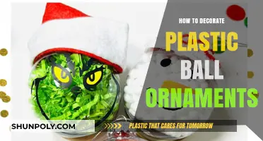 Creative Ways to Decorate Plastic Ball Ornaments