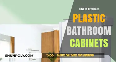 Revamping Plastic Bathroom Cabinets: Creative Decor Ideas