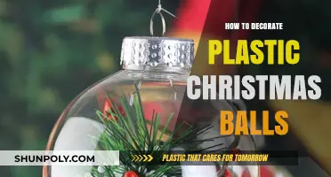 Creative Ways to Decorate Plastic Christmas Balls