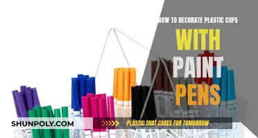 Transform Plastic Cups with Paint Pens: Creative DIY Ideas