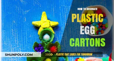 Creative Ways to Decorate Plastic Egg Cartons