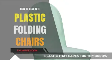 Creative Ways to Decorate Plastic Folding Chairs