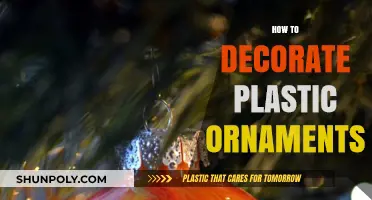 Transforming Plastic Ornaments: A Guide to Festive Decorating