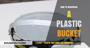 Transforming Plastic Buckets with Decoupage: A Creative Guide