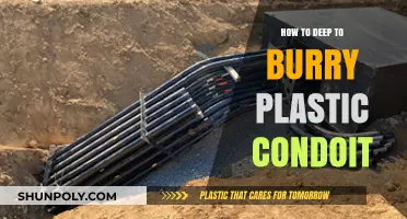 The Deeper, the Better: Burying Plastic Conduit