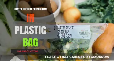 Quickly Defrost Frozen Soup in Plastic Bags: Easy Thawing Tips