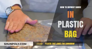 Quick Tips for Safely Defrosting Sauce in a Plastic Bag