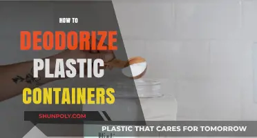 Freshen Plastic Containers: Simple, Effective Deodorizing Methods