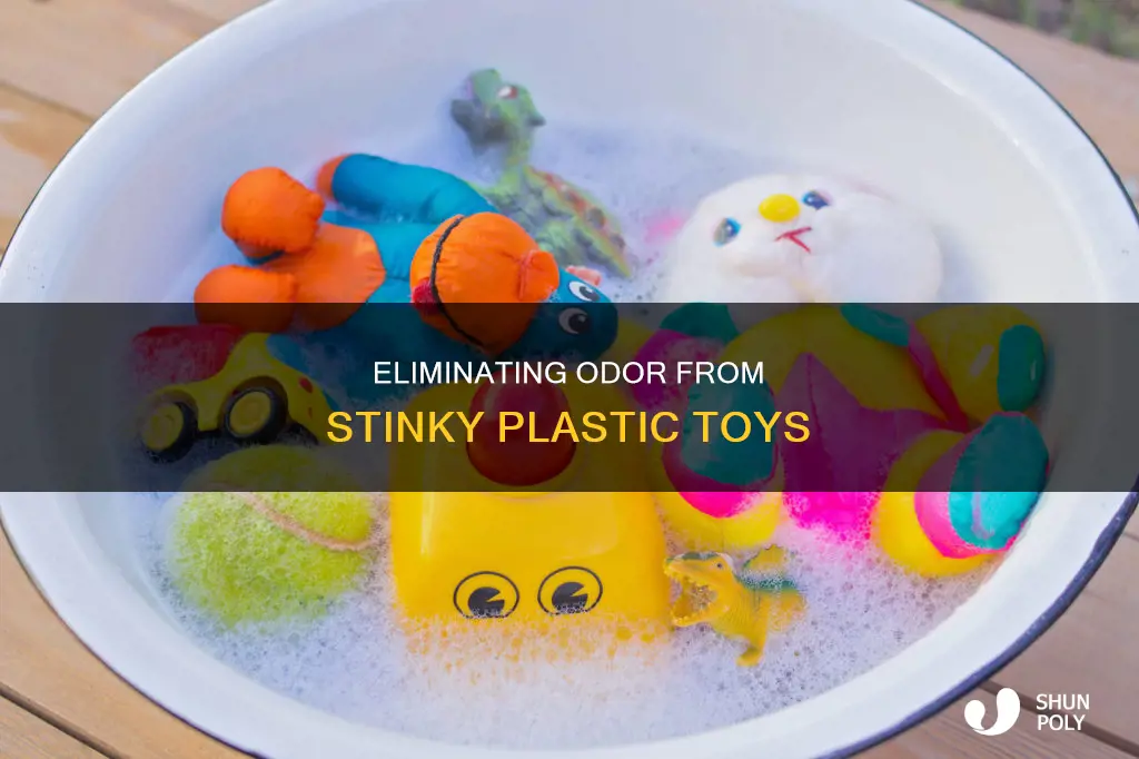 how to deodorize stinky plastic toys
