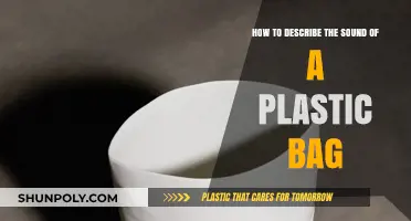 Capturing the Crinkle: Describing the Unique Sound of a Plastic Bag