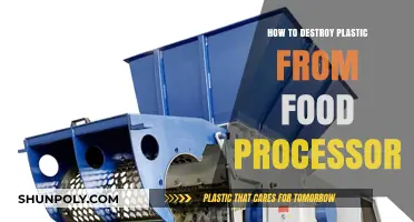 Destroying Plastic: Food Processor Cleanup Made Easy