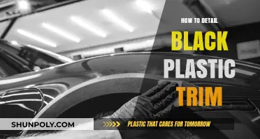 Black Plastic Trim: Detailing for a Fresh Look