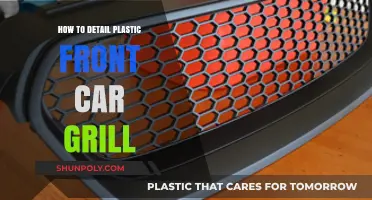 Detailing Your Car's Plastic Front Grill: A Step-by-Step Guide