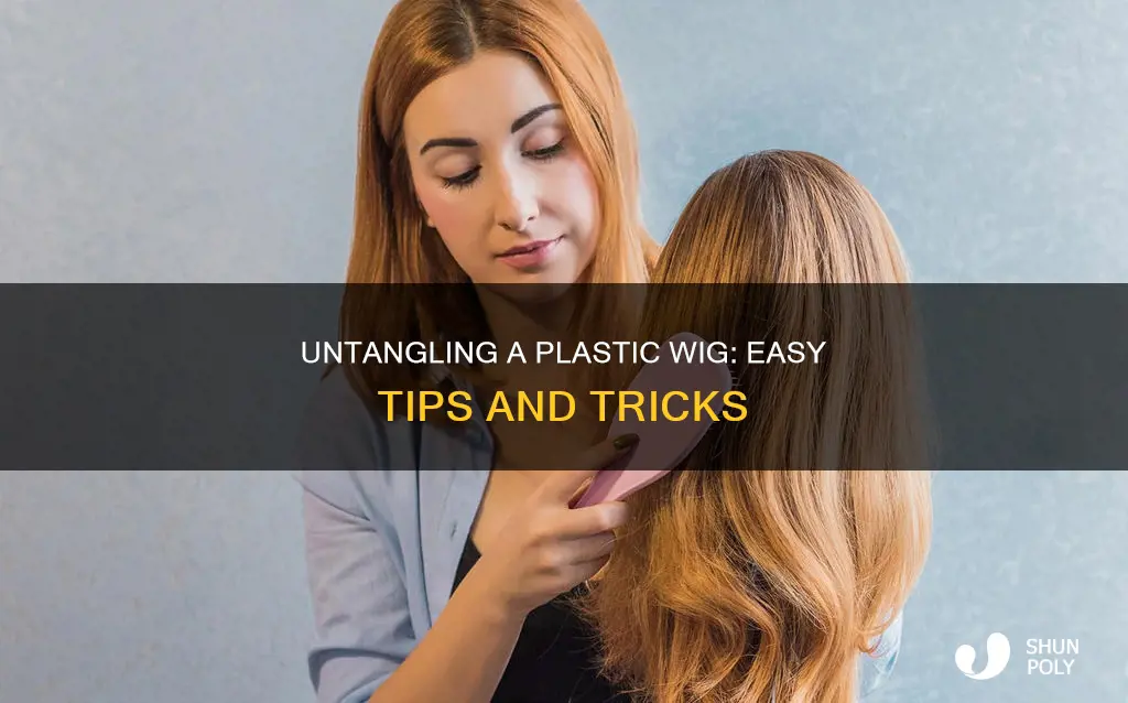 how to detangle a plastic wig