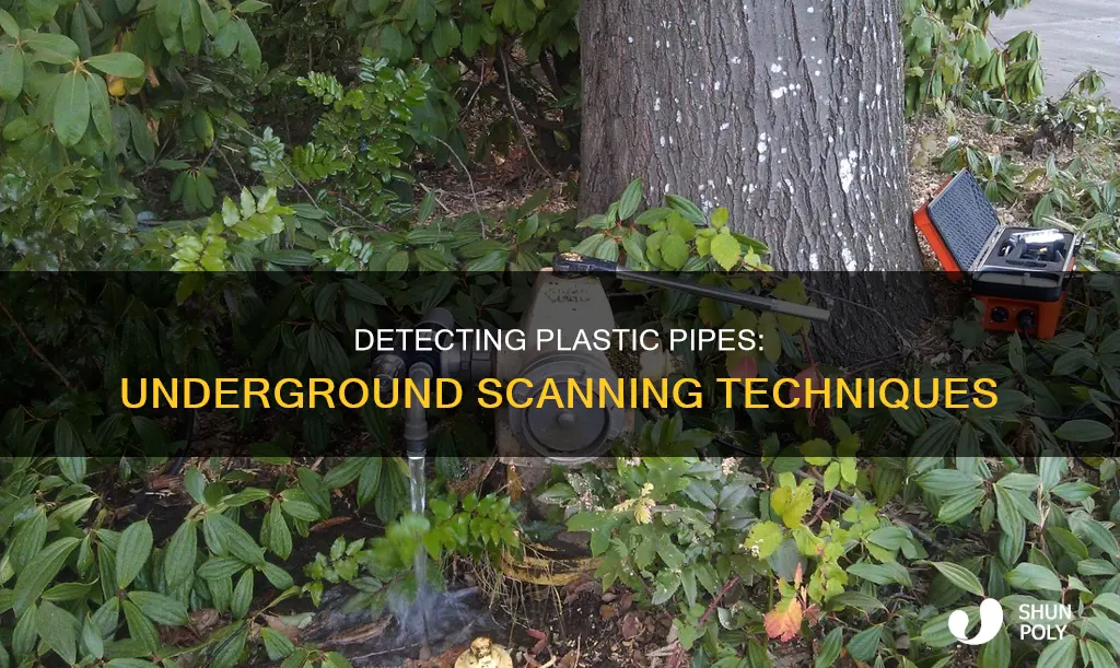 how to detect plastic pipes underground