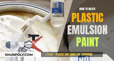 Diluting Plastic Emulsion Paint: The Right Way to Do It