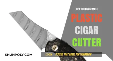 Disassembling a Plastic Cigar Cutter: A Step-by-Step Guide