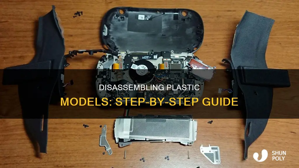 how to disassemble a plastic model