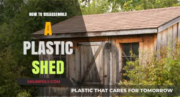 Dismantling Your Plastic Shed: A Step-by-Step Guide