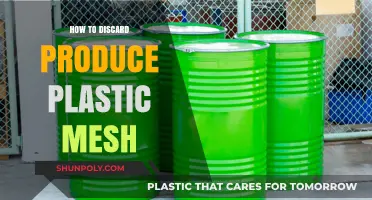 Dispose Plastic Mesh the Right Way