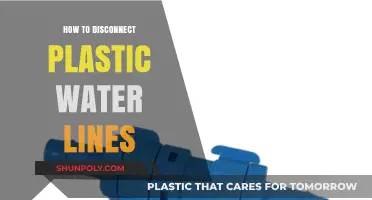 Quickly Disconnecting Plastic Water Lines: A Step-by-Step Guide