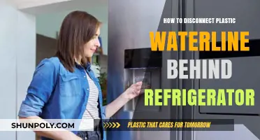 Disconnecting the Waterline: A Step-by-Step Guide