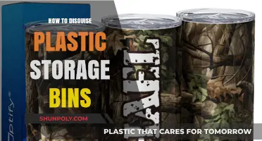 Creative Ways to Disguise Plastic Storage Bins in Your Home