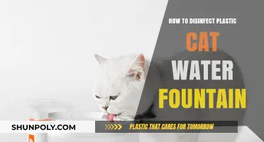 Sanitizing Your Cat's Plastic Fountain: A Step-by-Step Guide