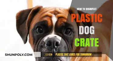 Sanitizing Your Dog's Plastic Crate: A Step-by-Step Guide