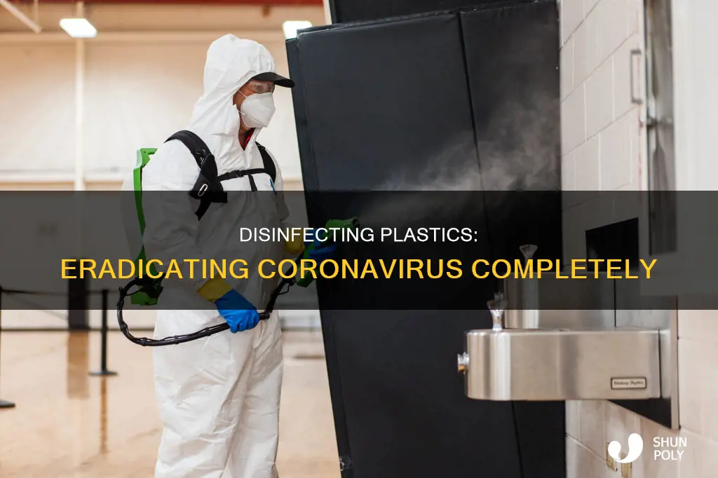 how to disinfect plastic from coronavirus