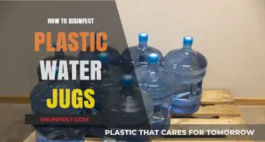 Sanitizing Plastic Water Jugs: A Step-by-Step Guide