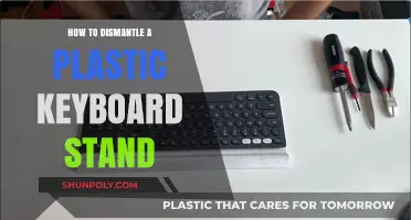 Dismantling a Plastic Keyboard Stand: A Step-by-Step Guide