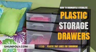 Taking Apart Sterilite Drawers: A Step-by-Step Guide