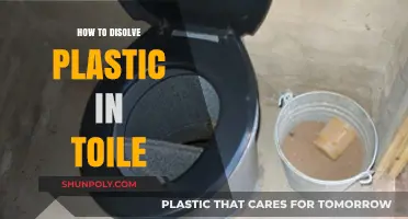 Dissolving Plastic in Toilet: Safe Methods
