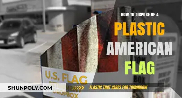 Eco-Friendly Farewell: Properly Disposing of Your Plastic American Flag
