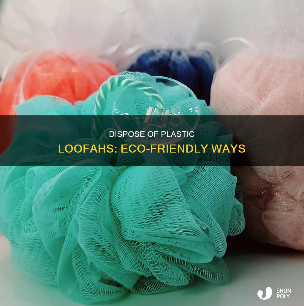 how to dispose of a plastic loofah