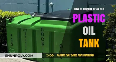 Eco-Friendly Disposal: A Guide to Handling Old Plastic Oil Tanks