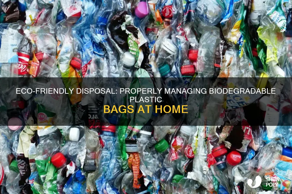 how to dispose of biodegradable plastic bags