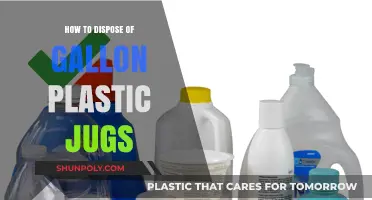 Dispose of Plastic Jugs the Right Way
