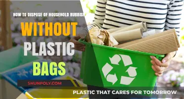 Eco-Friendly Rubbish Disposal: Alternatives to Plastic Bags for Household Waste