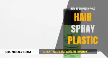 Eco-Friendly Disposal: Say Goodbye to Old Hair Spray Plastics