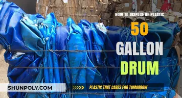 Eco-Friendly Disposal: A Guide to Recycling Your 50-Gallon Plastic Drum