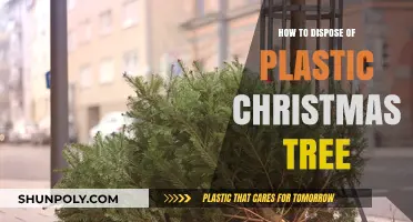Dispose of Your Plastic Christmas Tree the Right Way