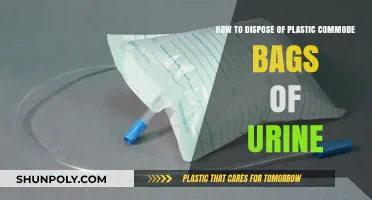Safe and Eco-Friendly Ways to Dispose of Urine-Filled Plastic Commode Bags