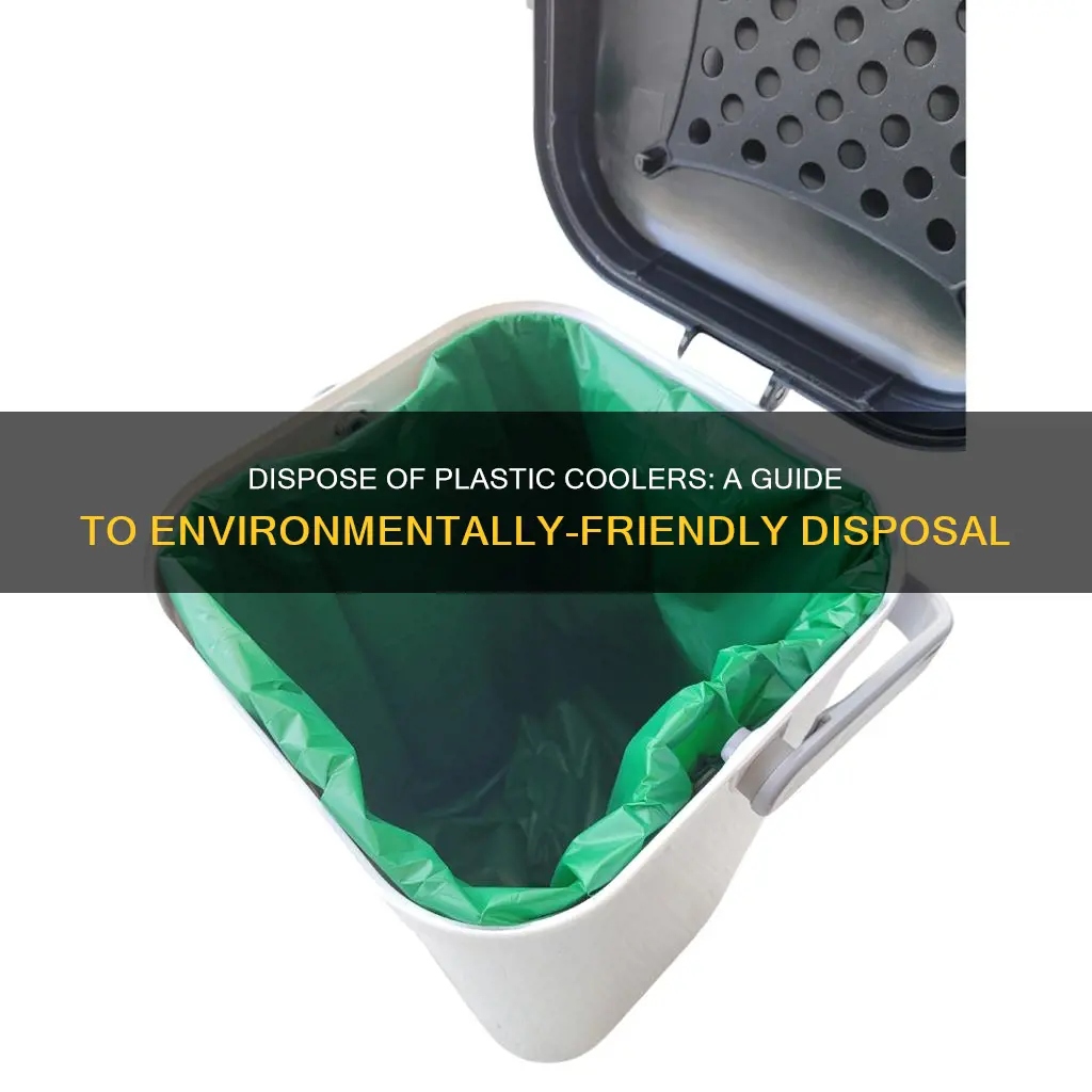 how to dispose of plastic coolers