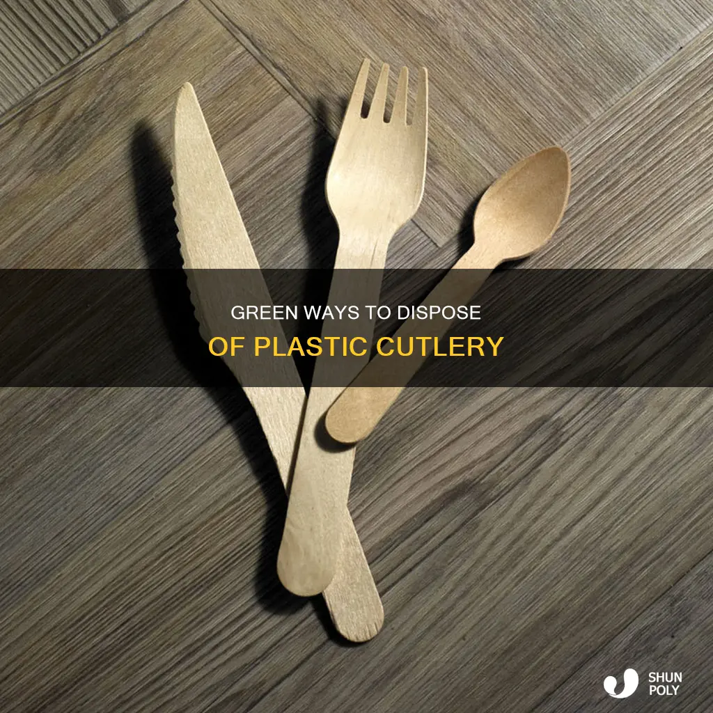 how to dispose of plastic cutlery