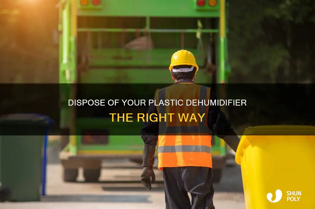 how to dispose of plastic dehumidifier