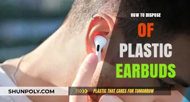 The Right Way to Dispose of Plastic Earbuds